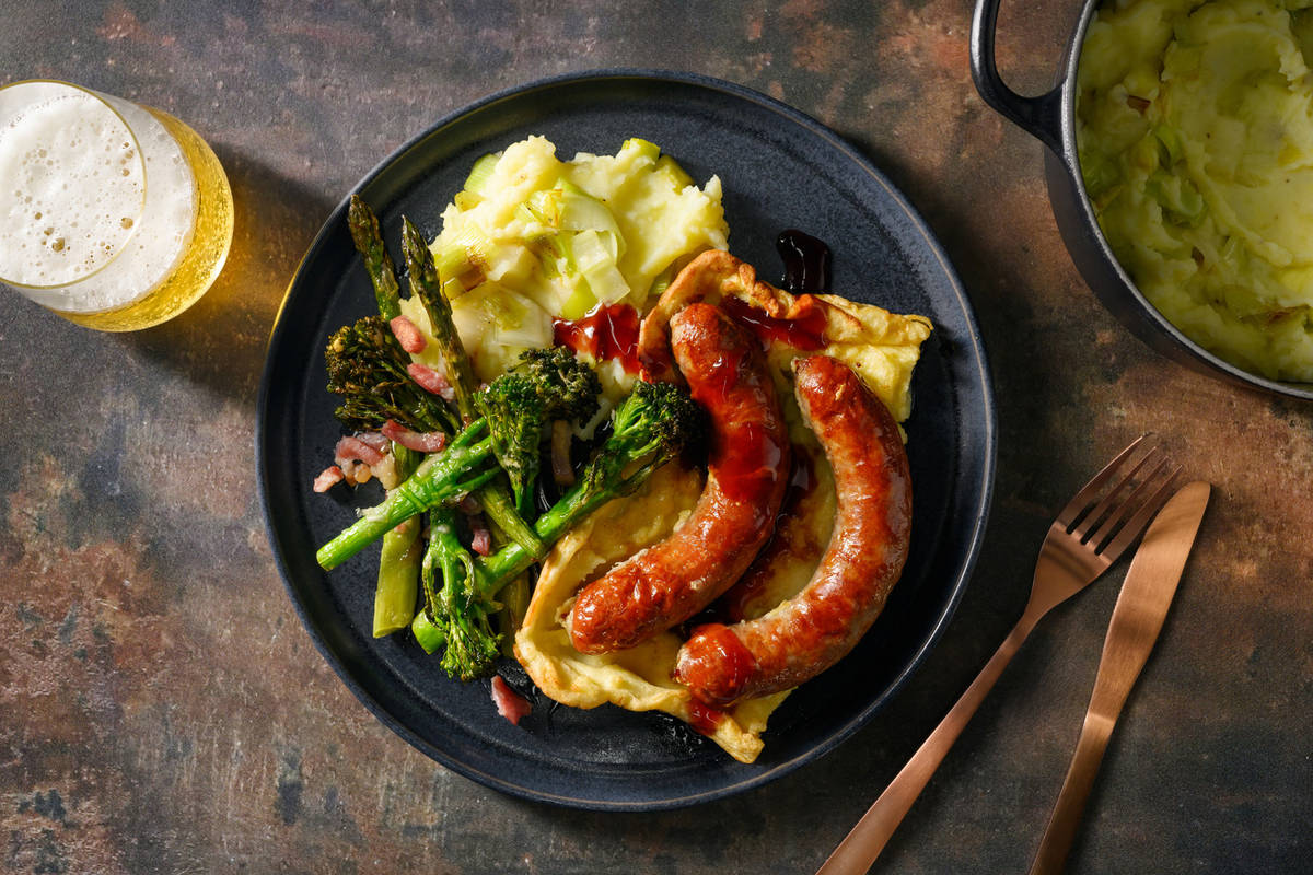 Ultimate Cumberland Sausage Toad in the Hole