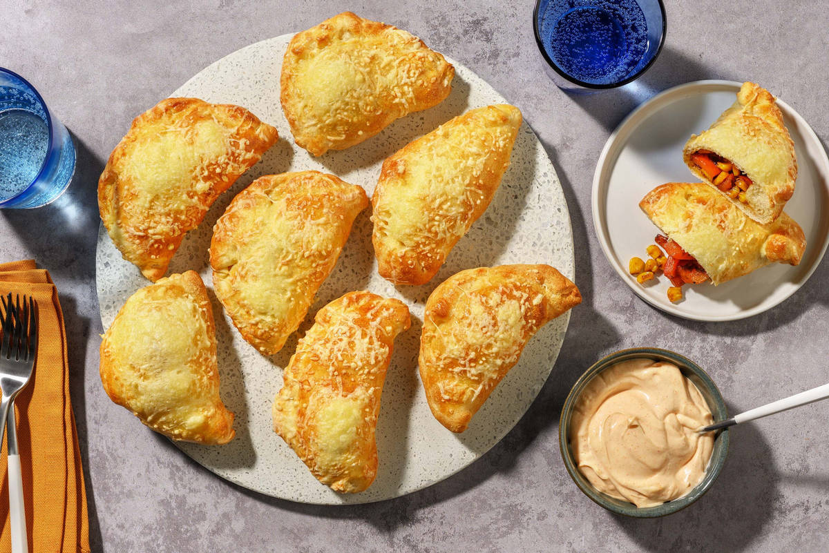 Corn and cheese empanadas