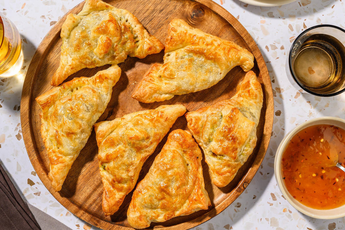 Veggie potato samosa