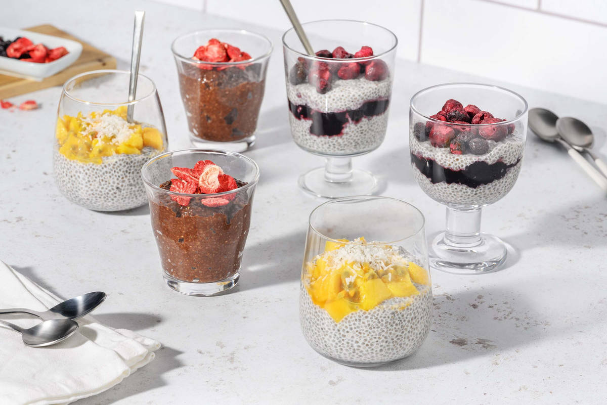 Bundle | Chia pudding for three days | Prep ahead