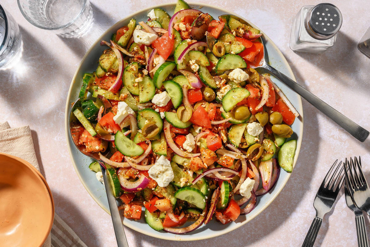 Græskinspireret salat