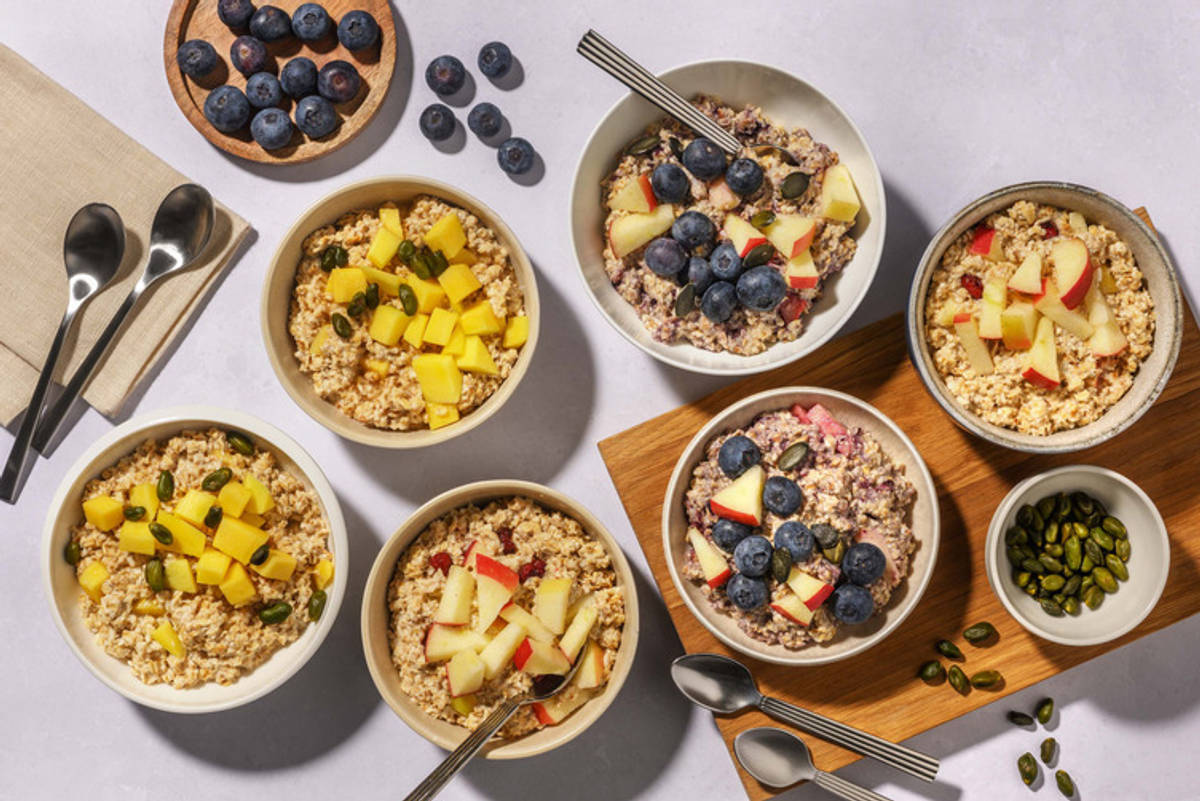 Overnight oats op 3 manieren