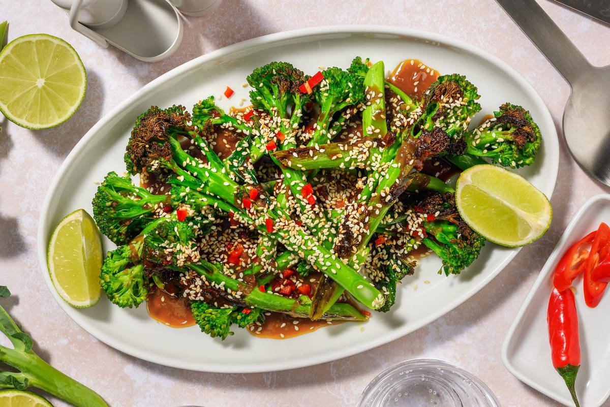 Honey-Miso Glazed Tenderstem® Broccoli