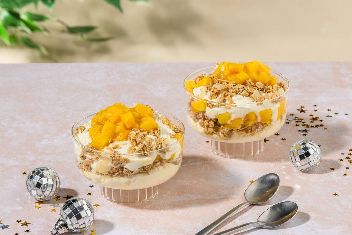 Sweet and Sticky Mango Parfait