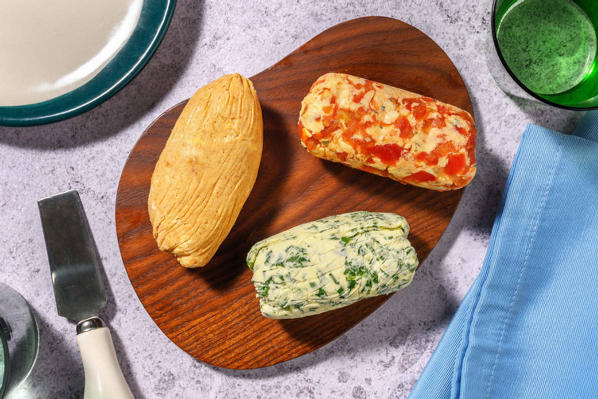 Trio de beurre assaisonné