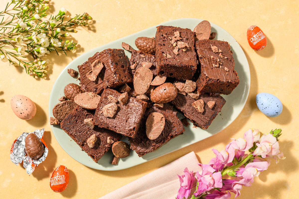  Tony's Chocolonely Easter Egg Brownies