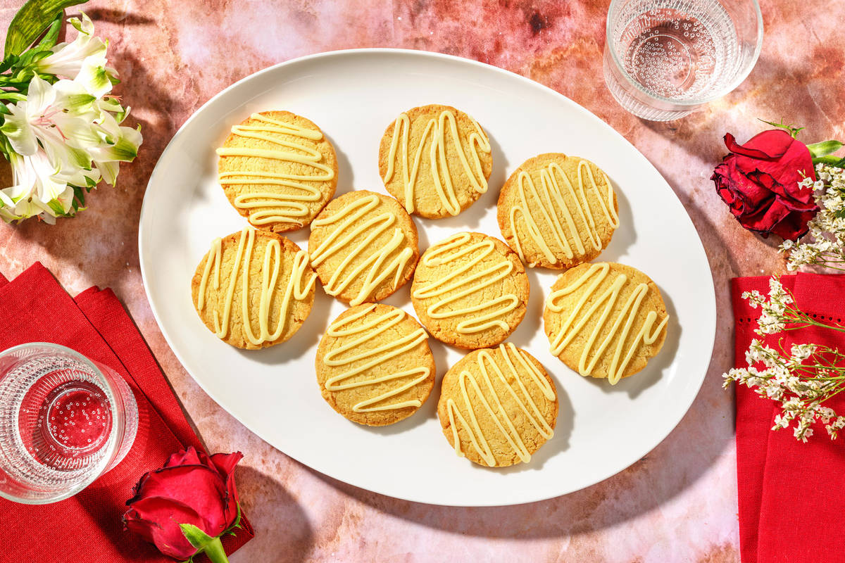 White Chocolate Shortbread