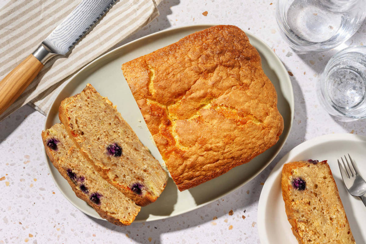 Blueberry Banana Bread