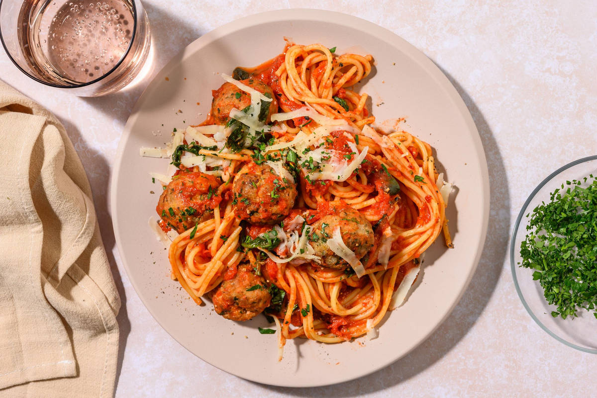 Kids' Meatballs and Marinara