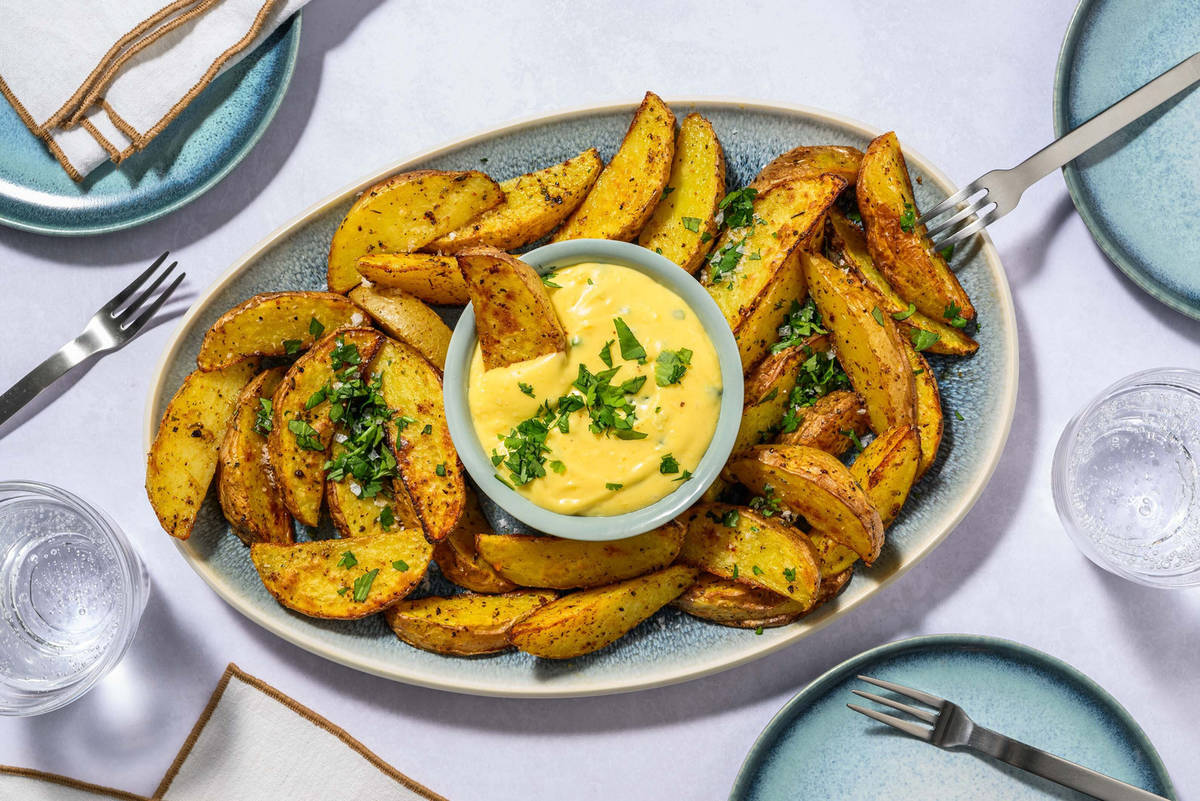 Tex Mex-Spiced Potato Wedges