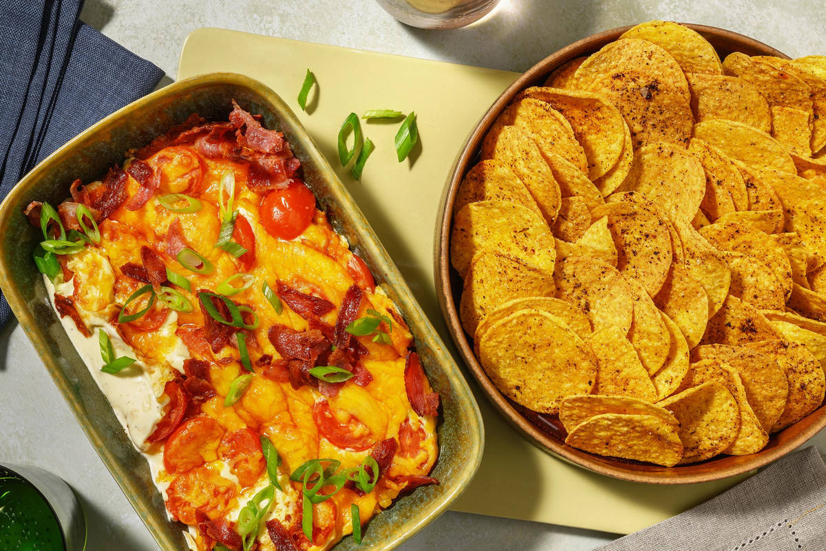 Cheesy Cheddar-Bacon Dip