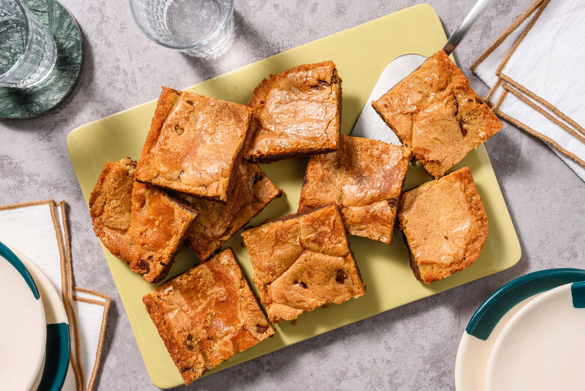 Chewy Brownie Blondies