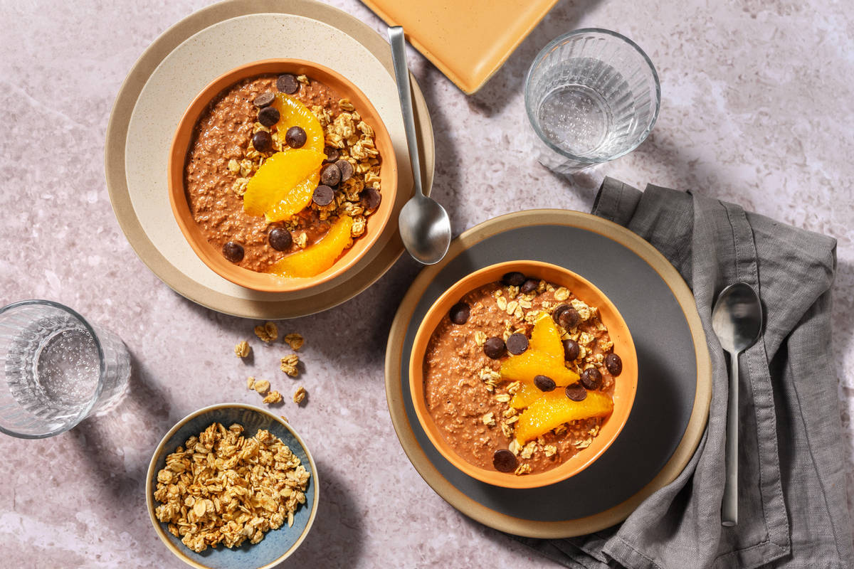 Chocolate Orange Oats