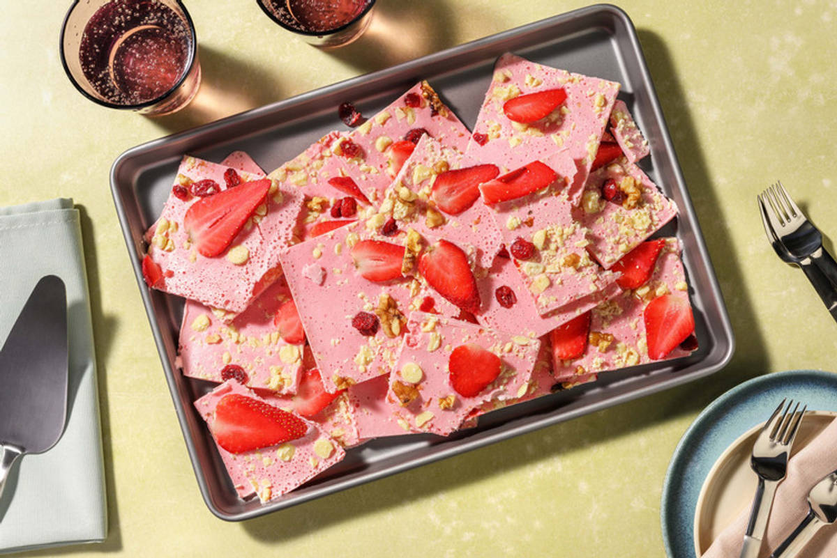 Refreshing Greek-Yogurt Bark