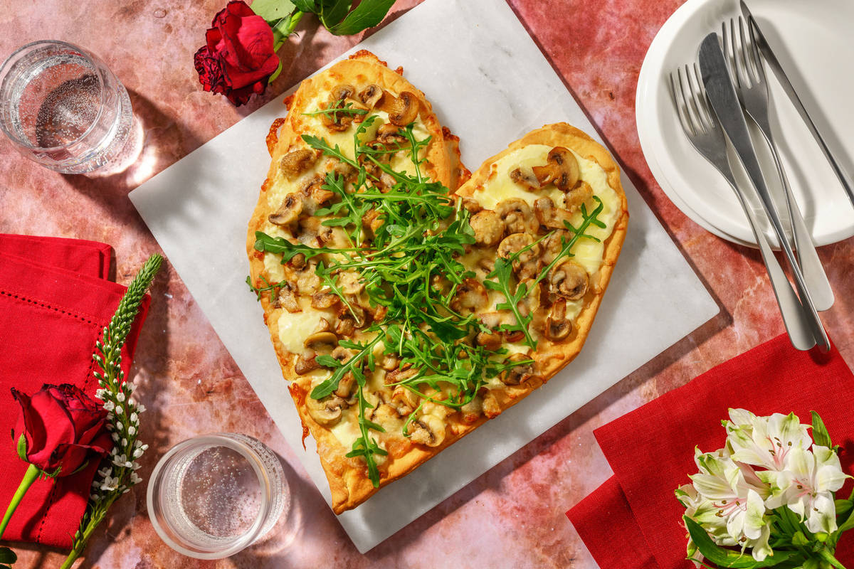 Pizza des amoureux saveurs truffe 