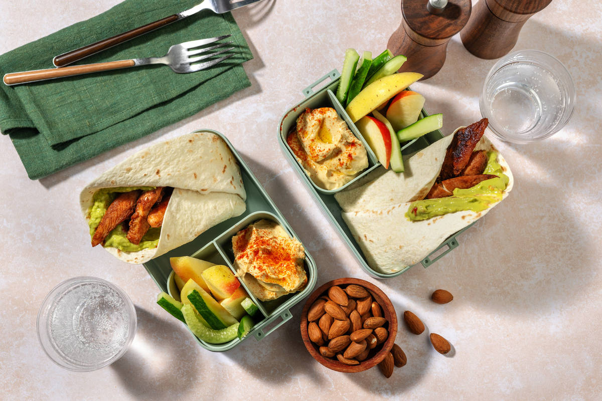 Hähnchen Bento Box für zwei Tage