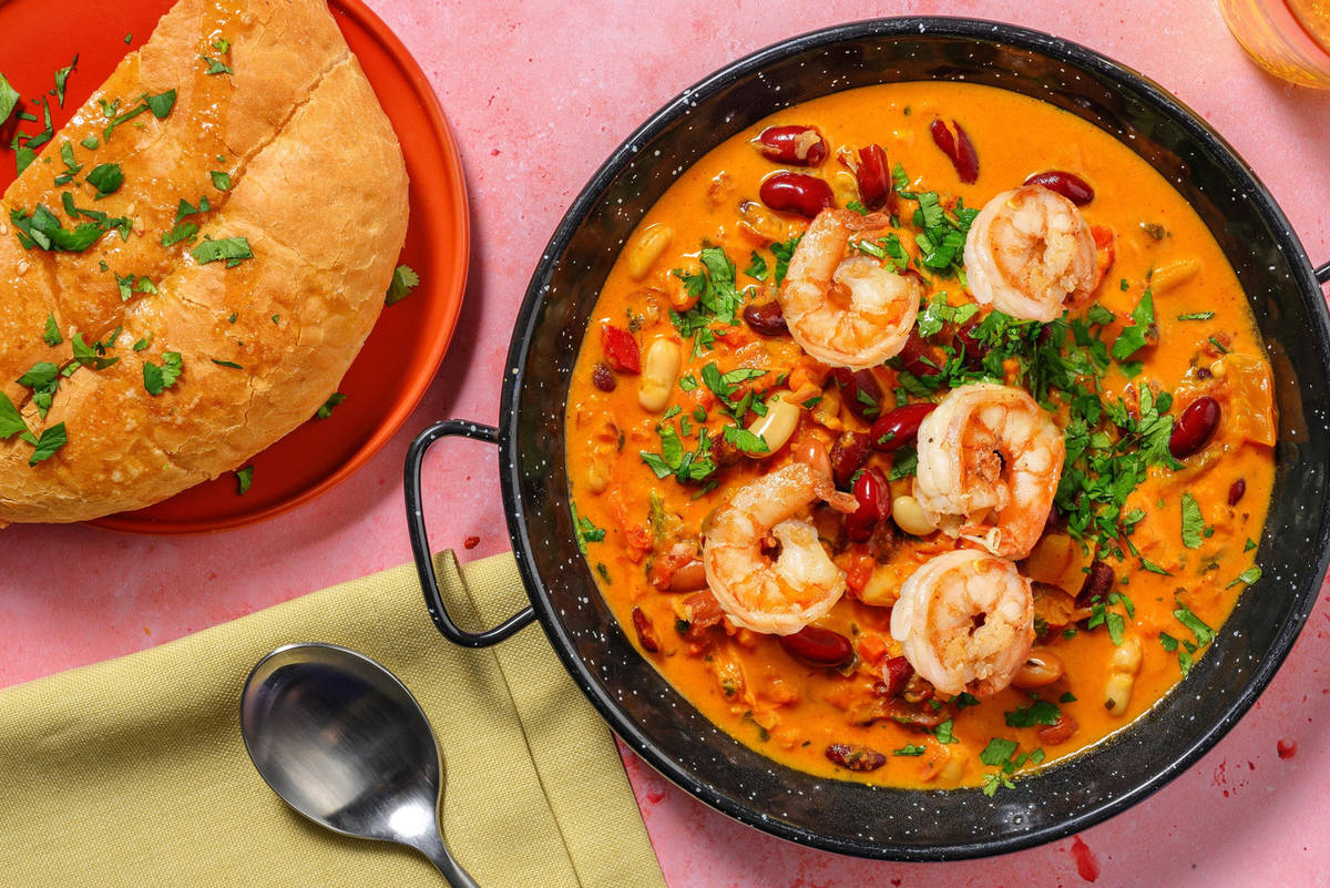Dal Makhani: Pikantes Bohnen-Curry mit extra Garnelen