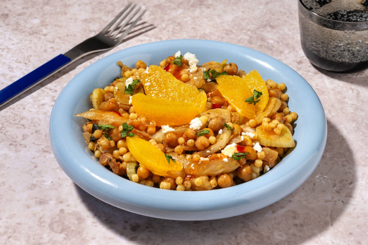 Middle Eastern Spiced Fennel Salad with Irish Beef Strips
