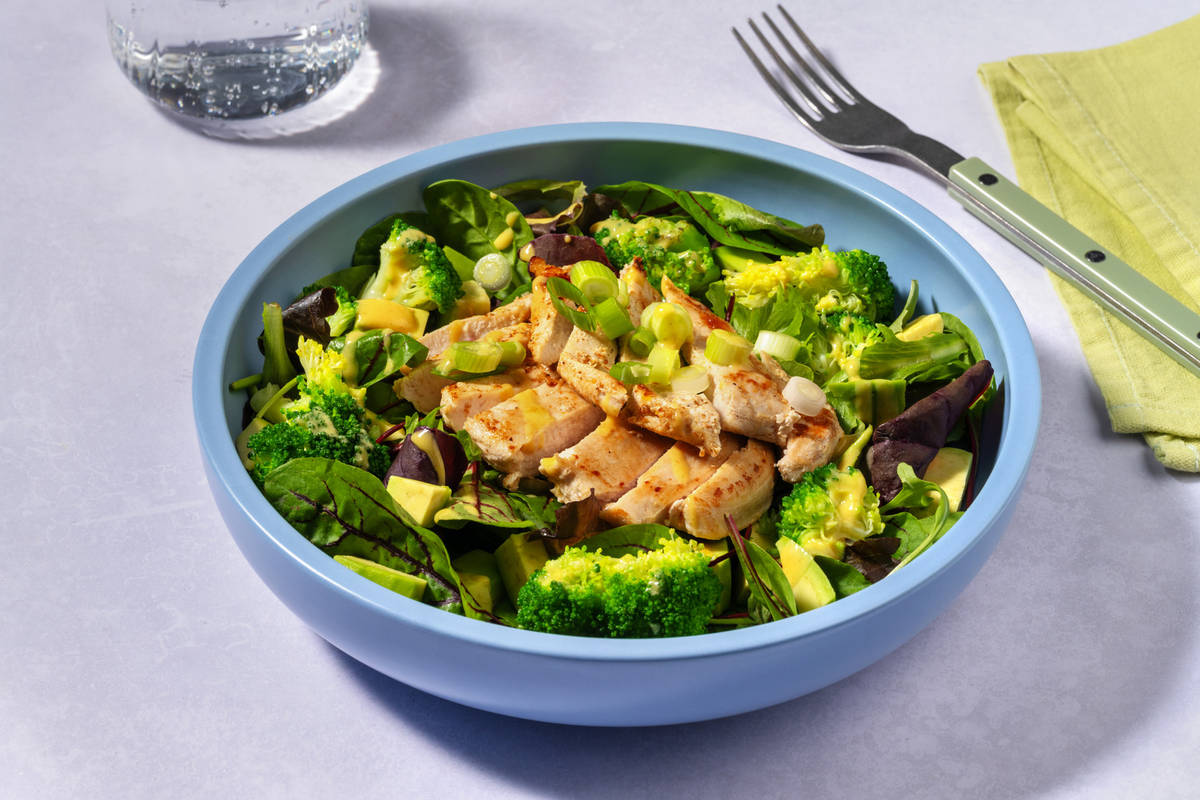 Smokey Chicken & Charred Broccoli Salad