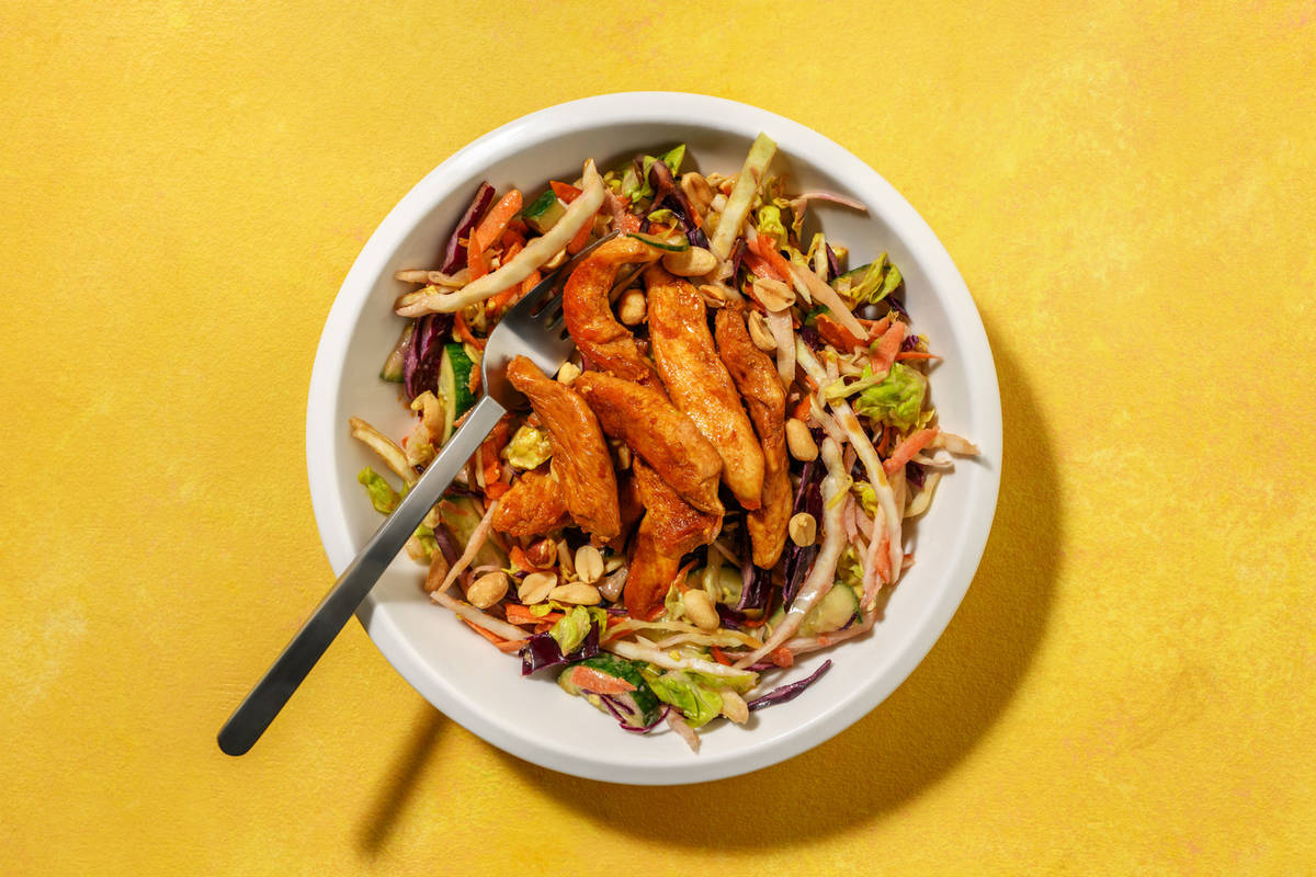 Salade Top Chrono : poulet Label Rouge laqué