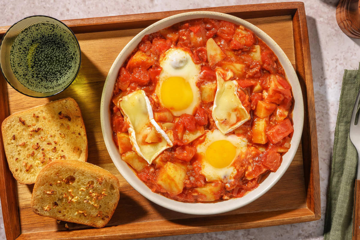 Taleggio Shakshuka Potatoes