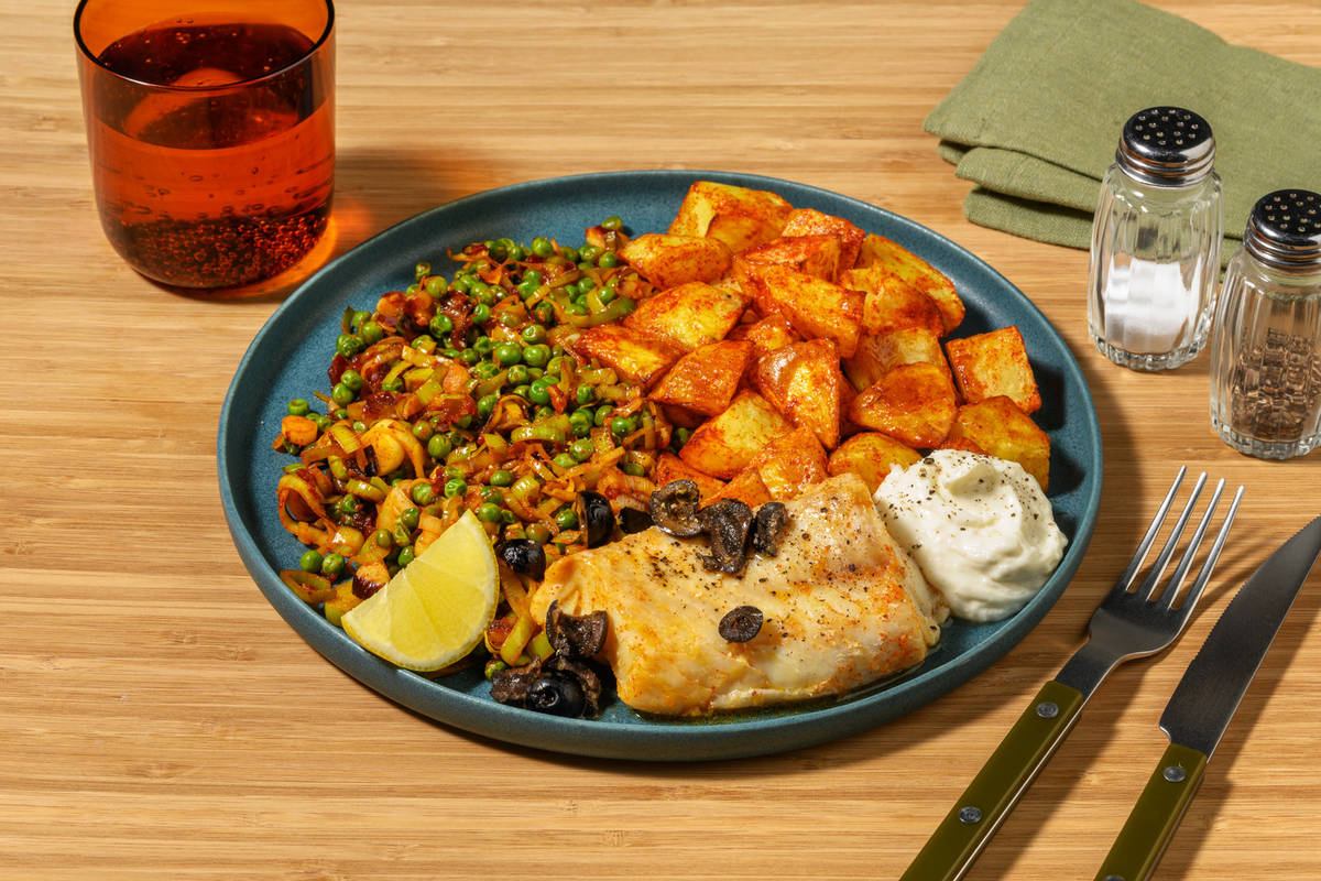 Baked Cod Parcels in Paprika Butter Sauce