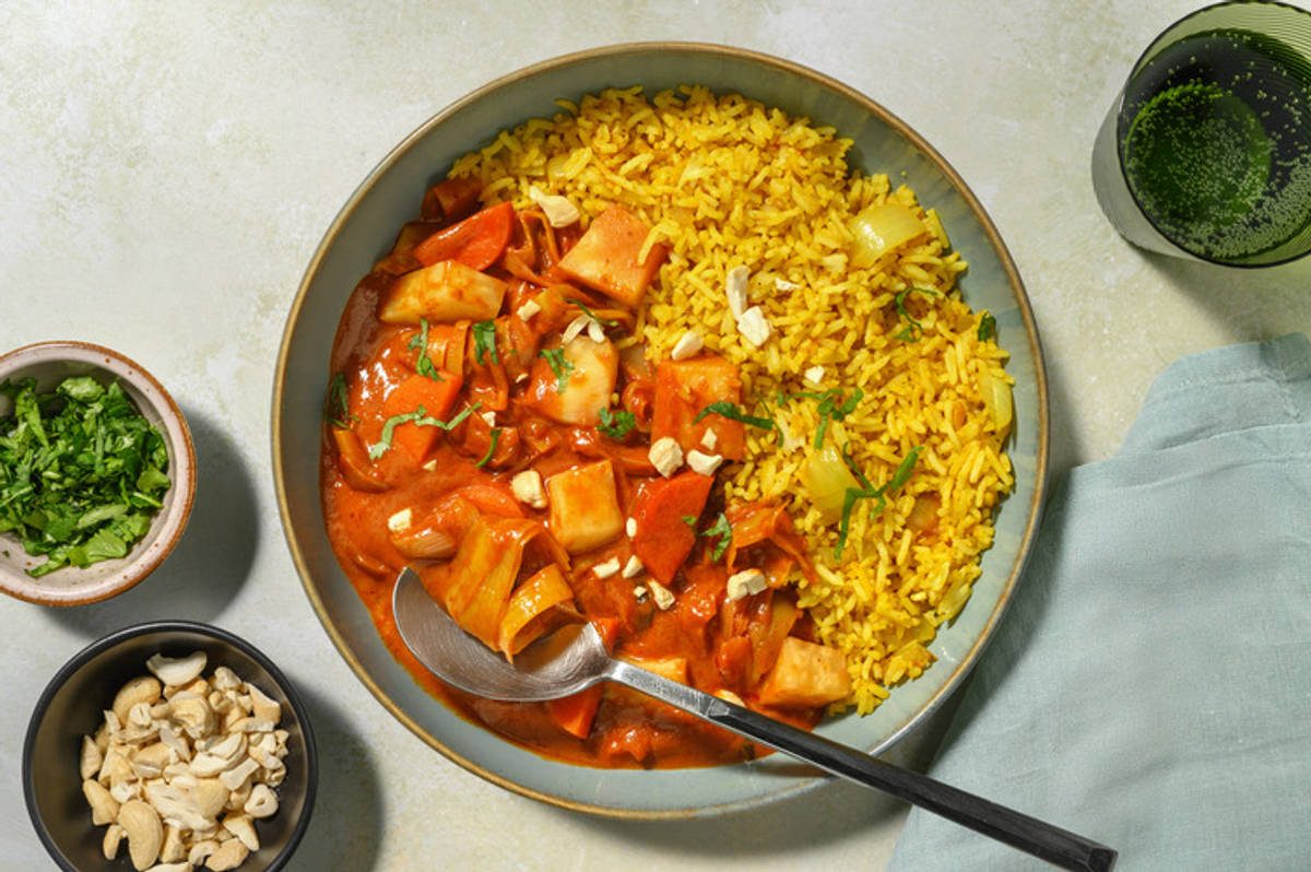 Navet & poireau façon Tikka Masala