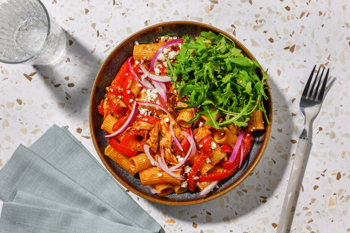 Smoky Peri Peri Tuna Rigatoni