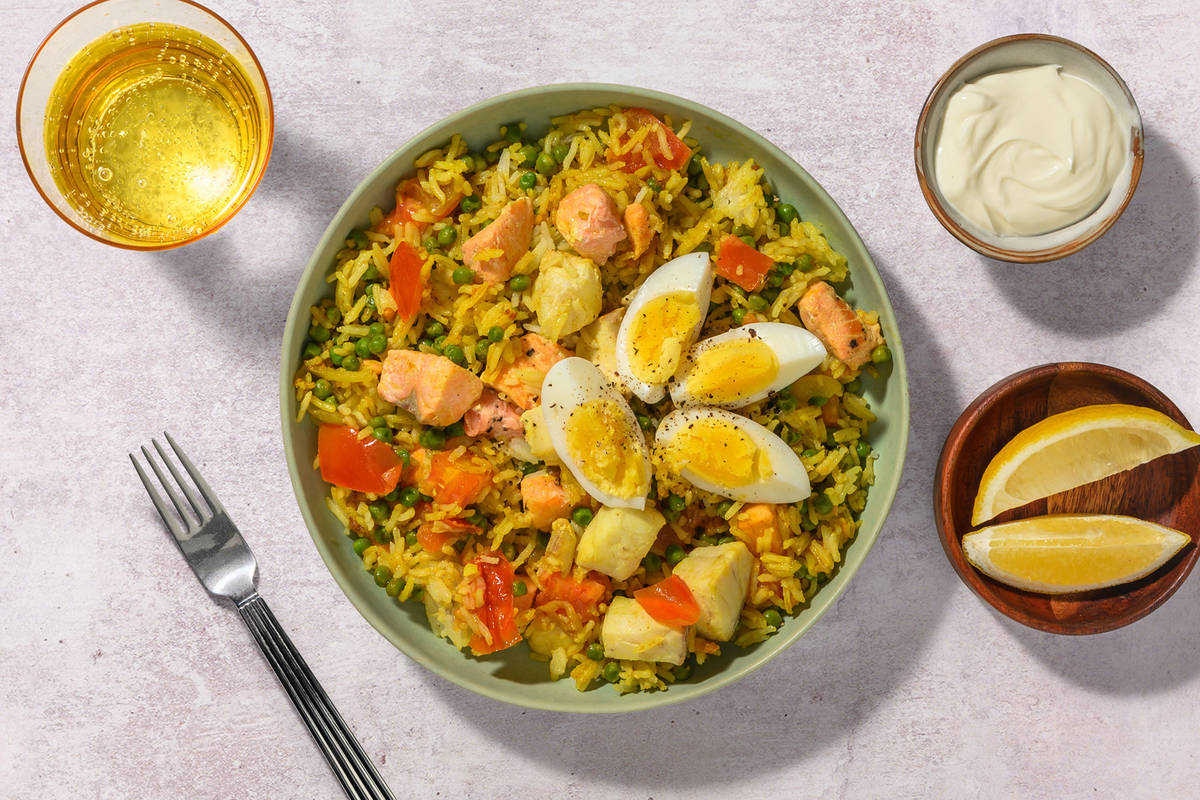 Curried Smoked Fish Kedgeree