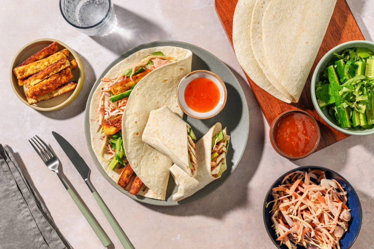 Cajun Spiced Double Golden Cheese Wraps