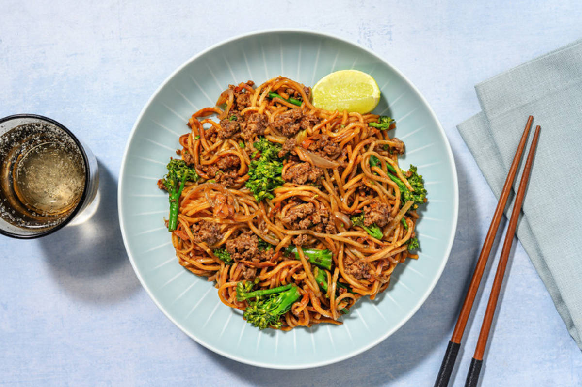 Turkey Bulgogi Noodles 