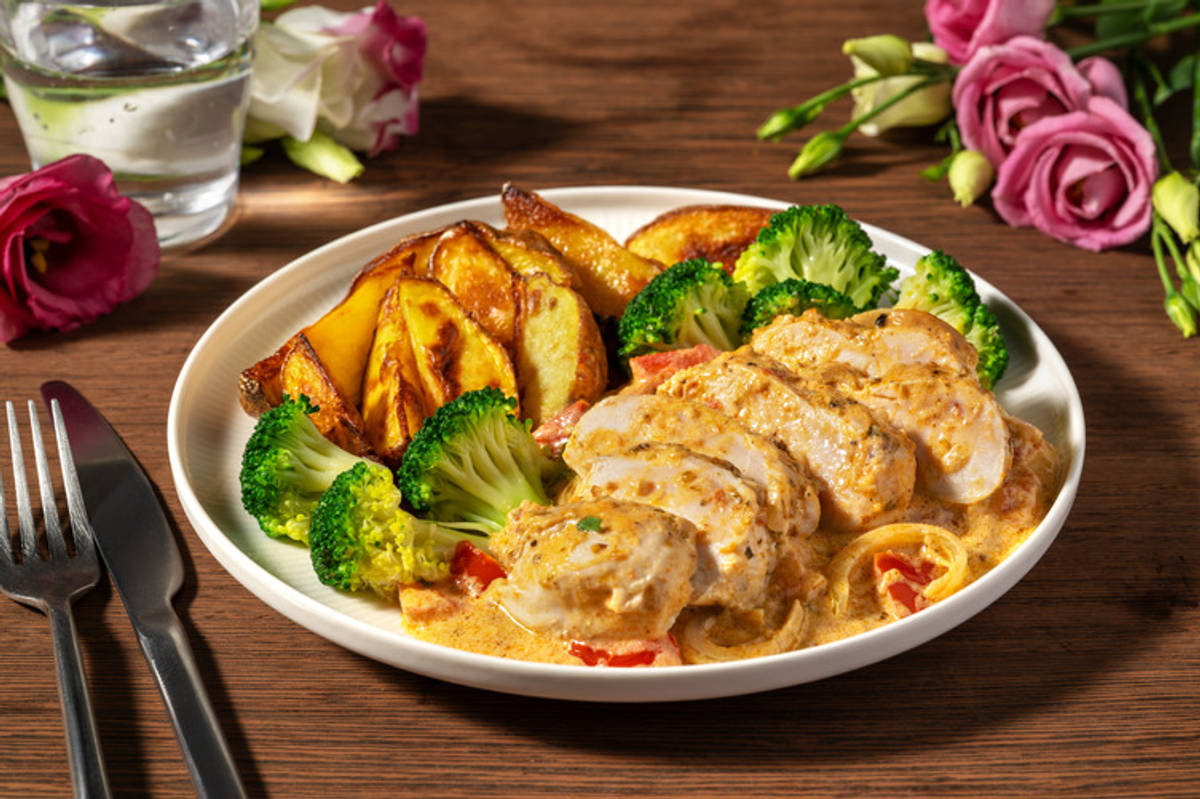 Marry-Me-Chicken in sahniger Sauce