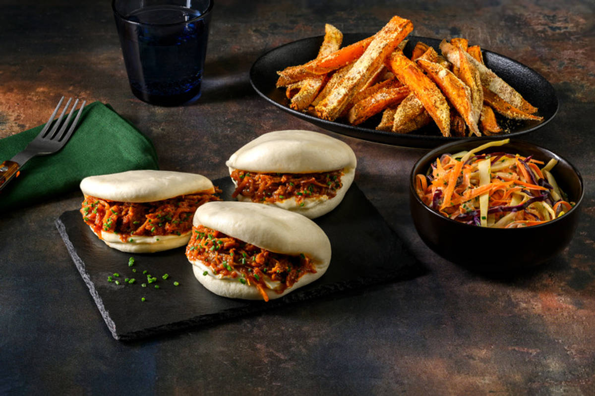 Smoky BBQ Pulled Pork Bao