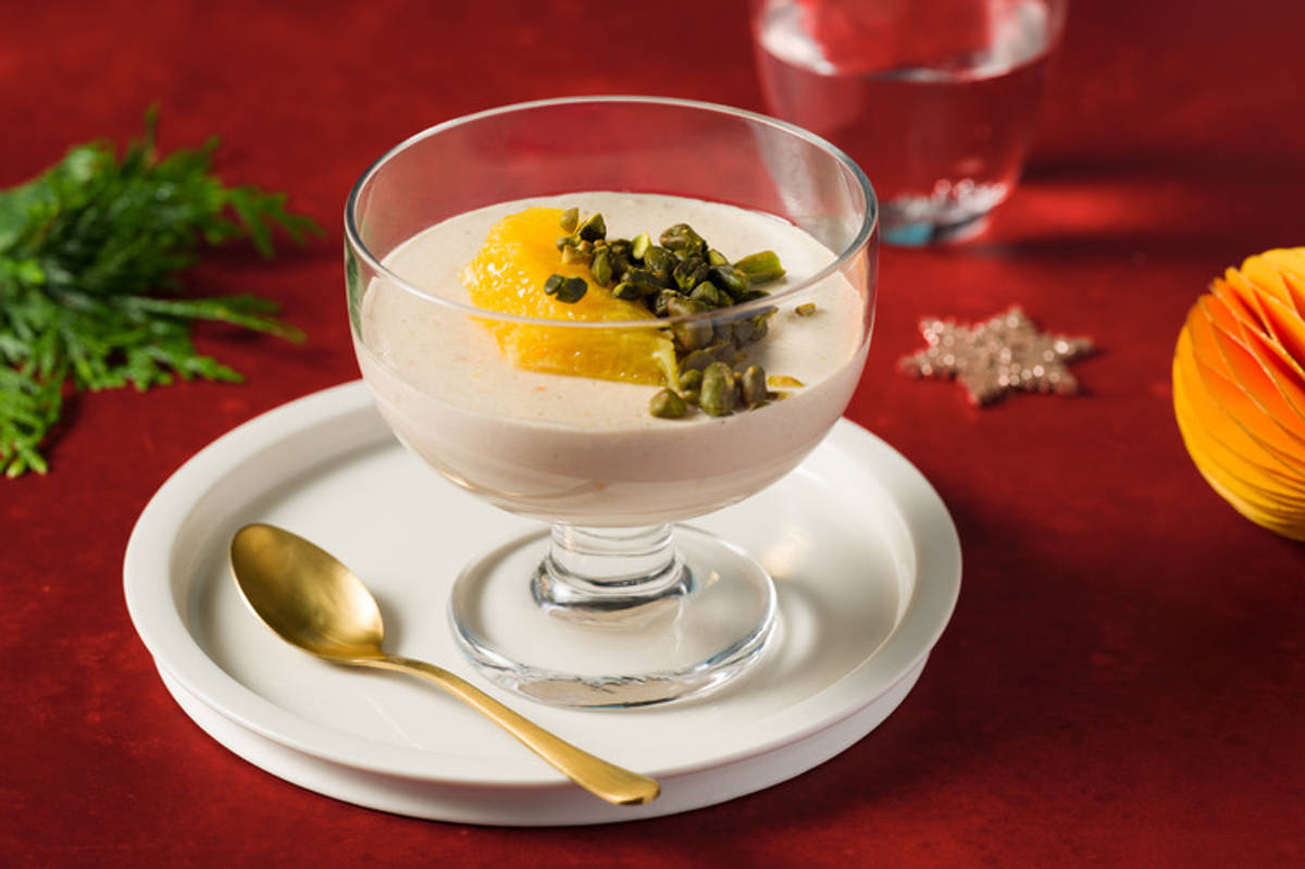 Weihnachten Panna Cotta