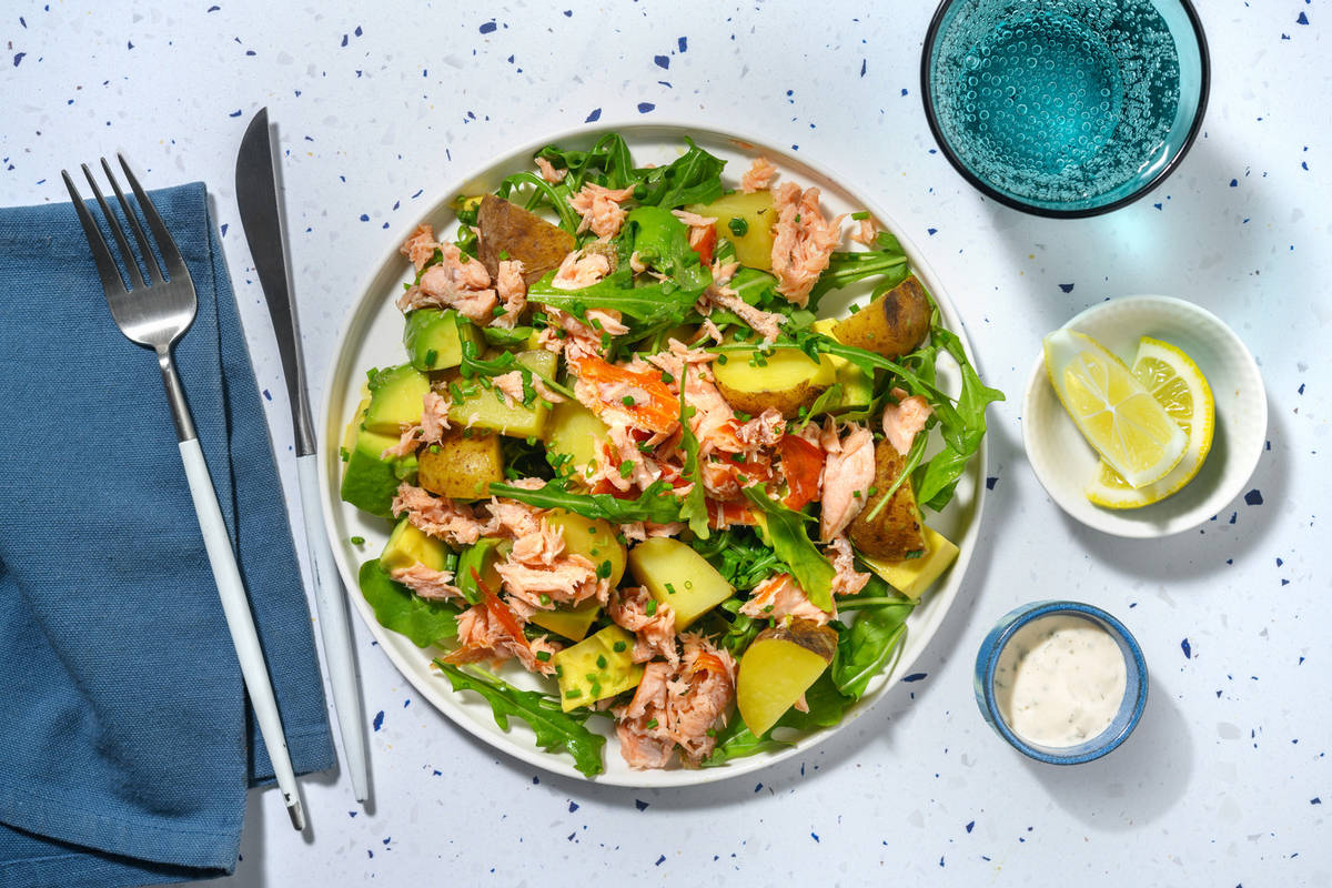 Bowl nordique saumon fumé & avocat