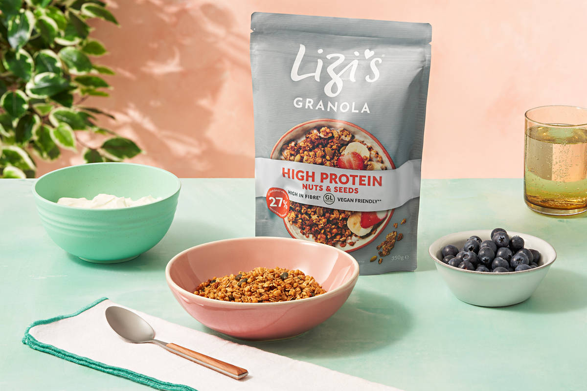 Breakfast Bundle | Lizi's High Protein Granola, Greek Style Yoghurt, Blueberries