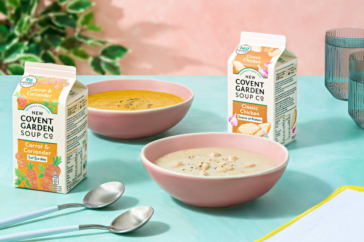 New Covent Garden Carrot & Coriander and Classic Chicken Soup Variety Bundle