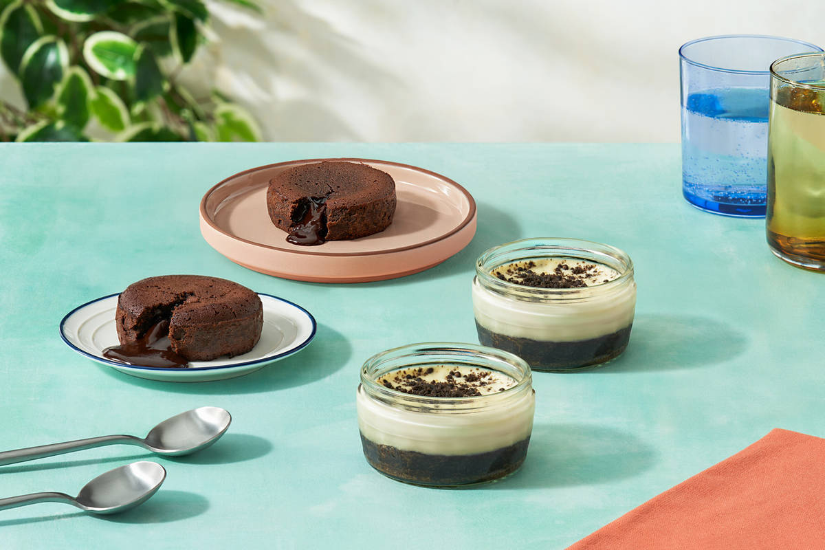Dessert Bundle | Chocolate Lava Cake and Cookies & Cream Dessert