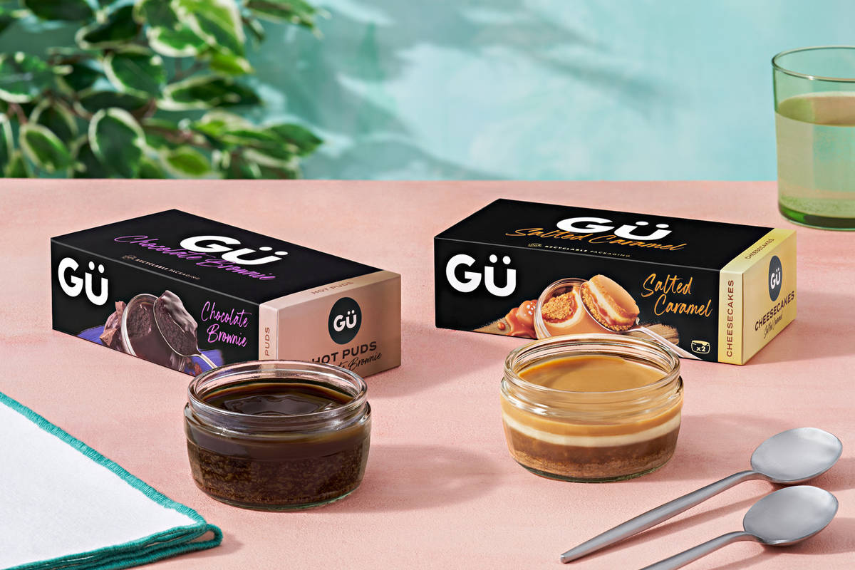 Gϋ Hot Chocolate Brownies and Salted Caramel Cheesecakes Variety Bundle