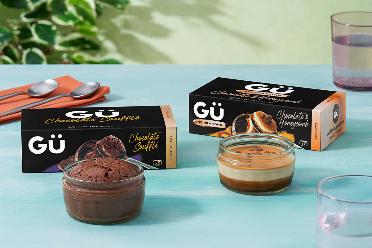 Gü Inspirations Chocolate & Honeycomb Dessert and Gü Cracking Hot Chocolate Soufflés Bundle