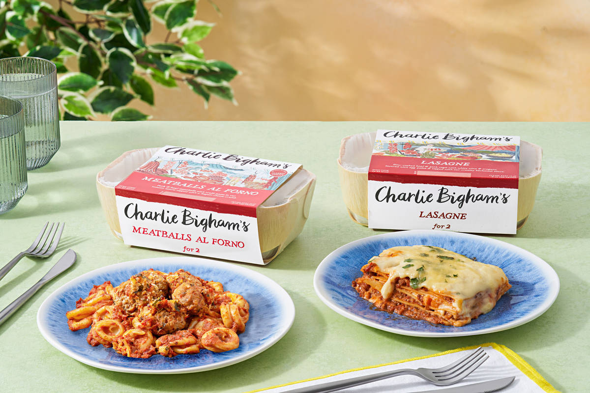 Charlie Bigham's Beef & Pork Lasagne and Meatballs Al Forno Variety Bundle
