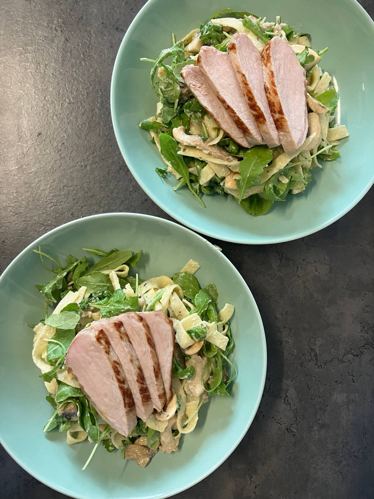 Truffle pork tenderloin