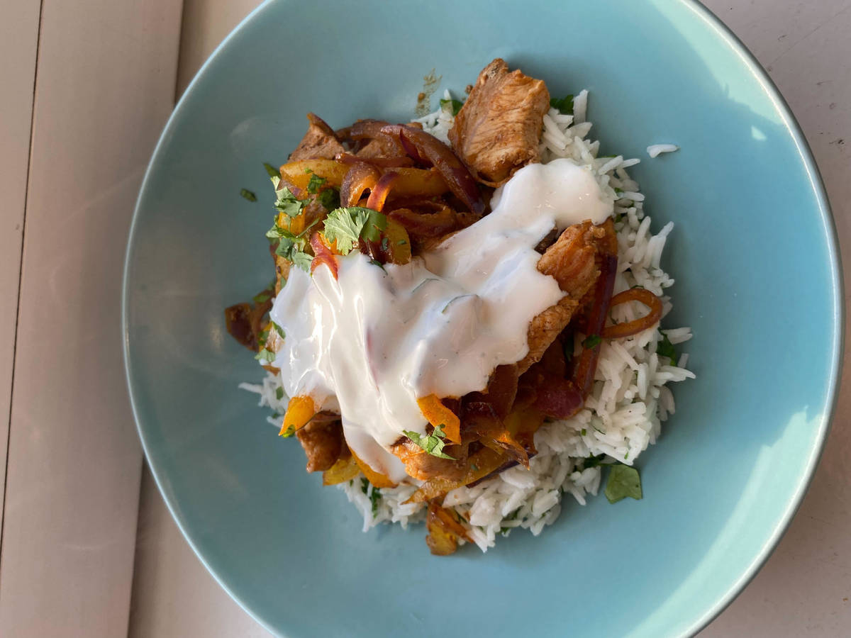 Pork Fajita Bowl