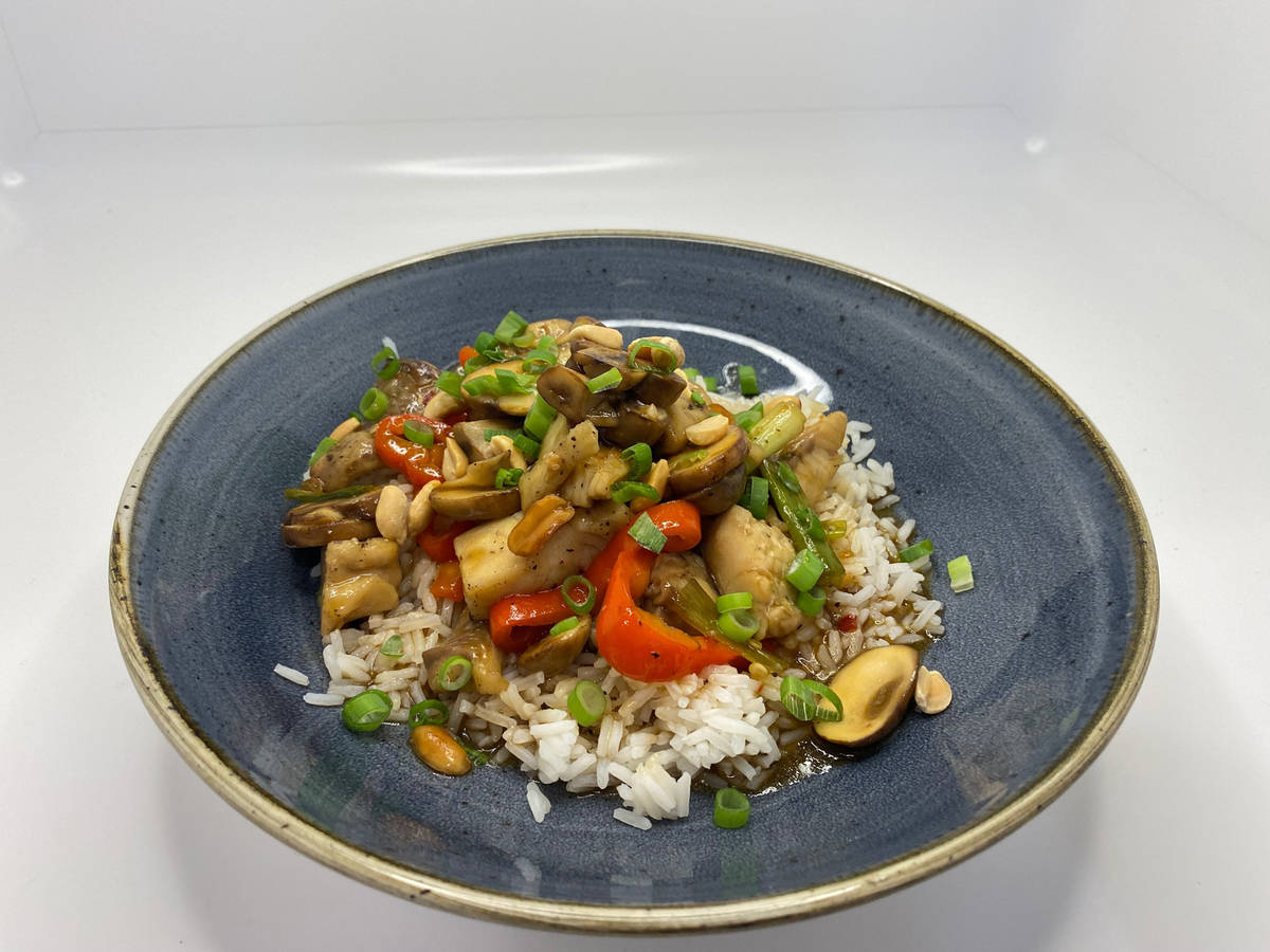 Chinesischer Kung-Pao-Fisch