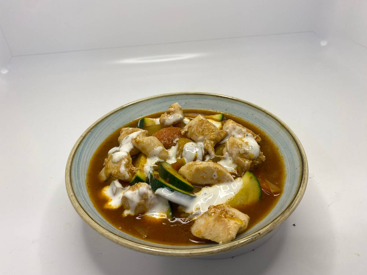 Gesunder Hähnchen Eintopf nach Provence-Art