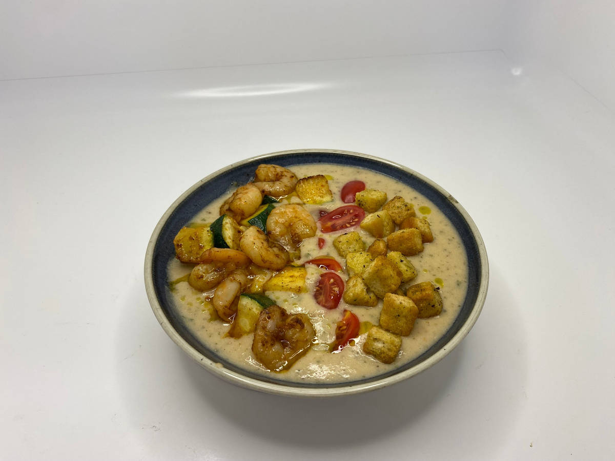 Cremige Zucchini-Suppe 