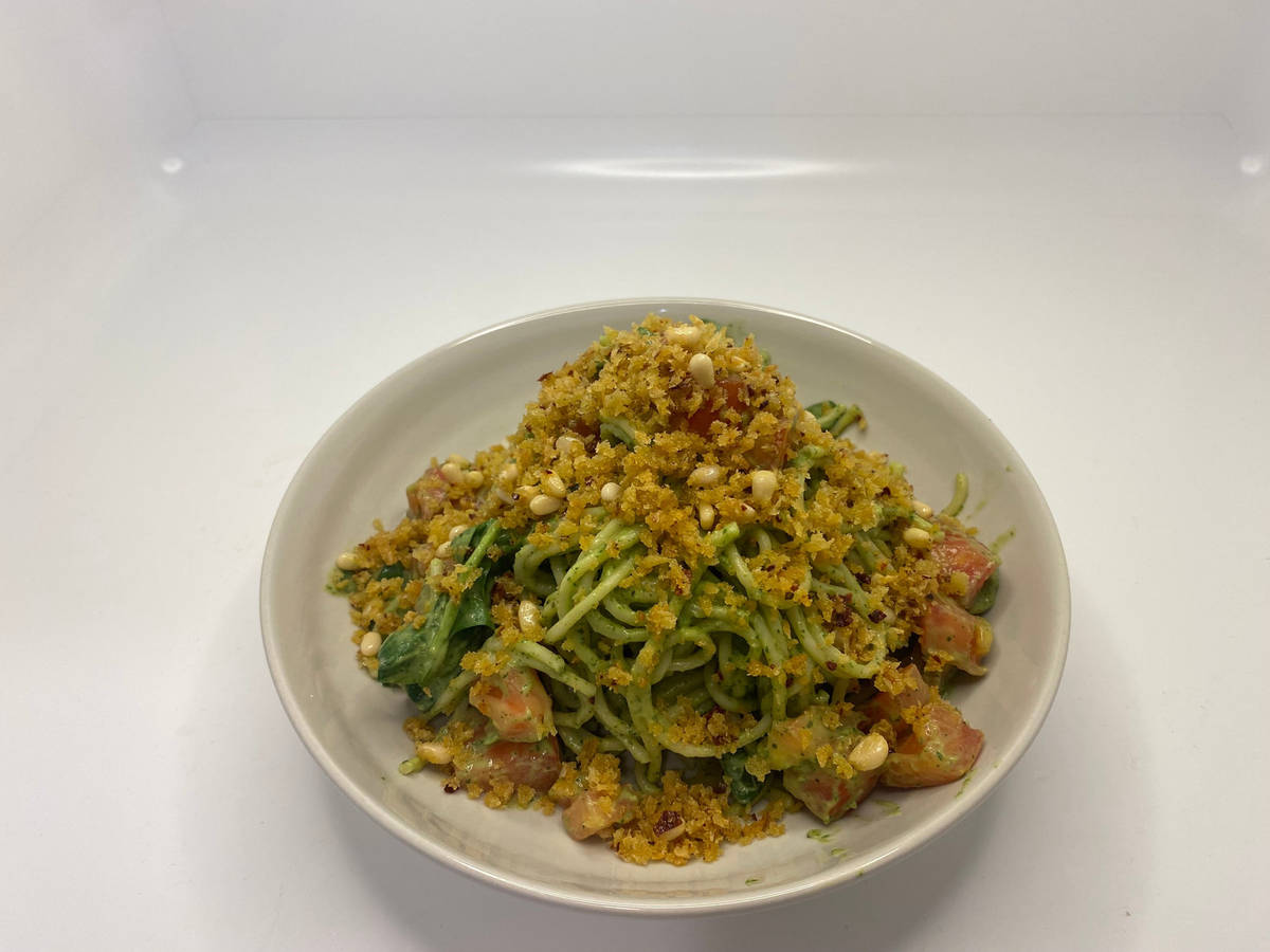 Veganes cremiges Pesto
