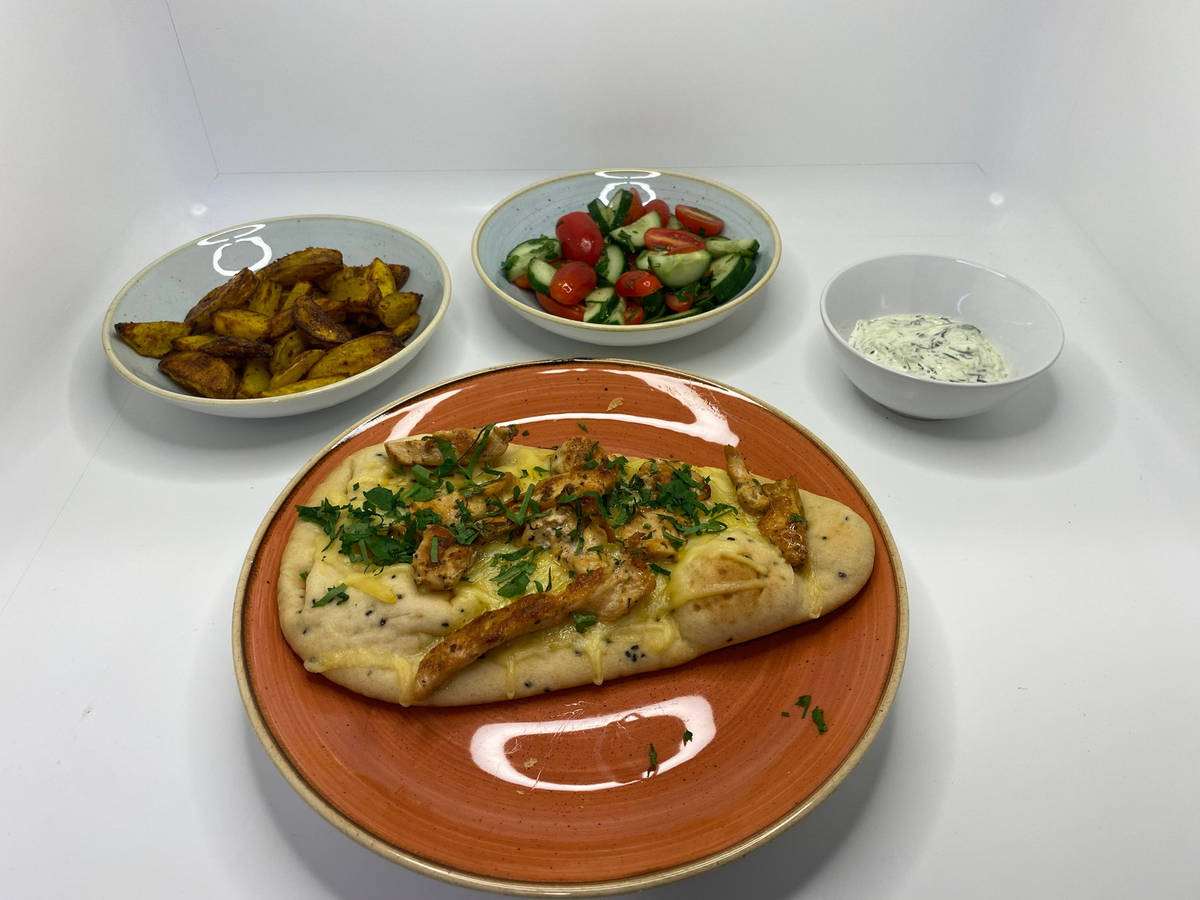 Cheesy Naan
