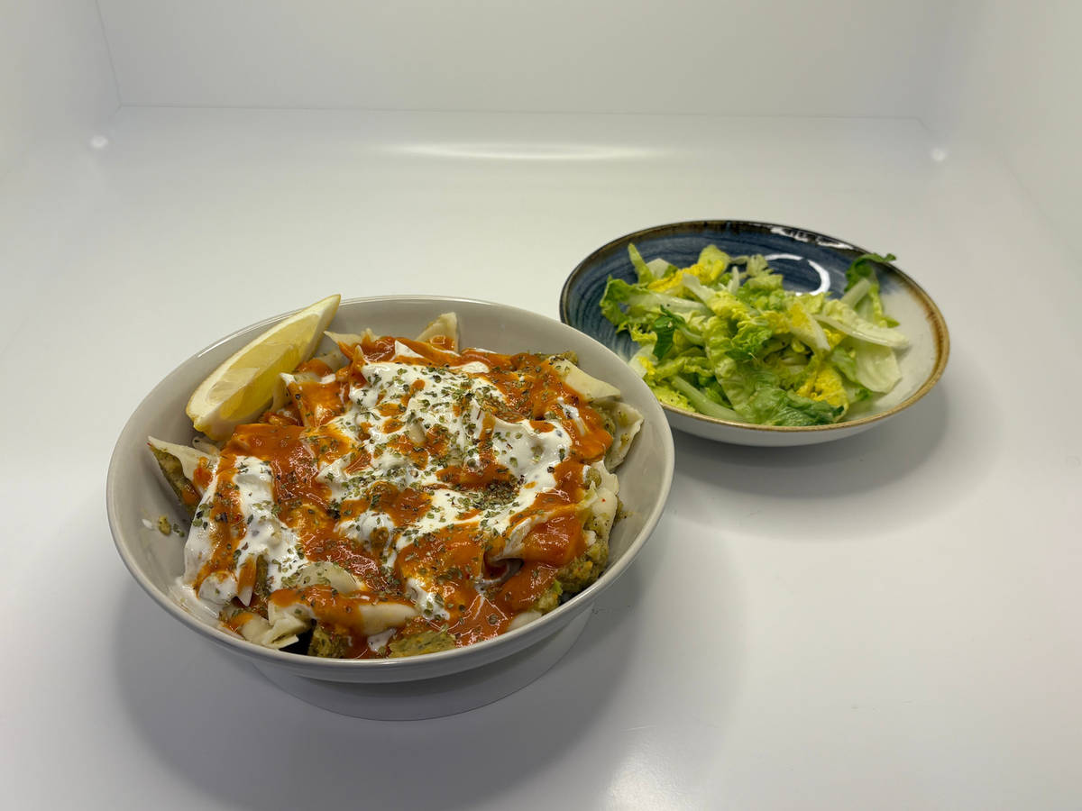 Vegetarische Türkische Manti