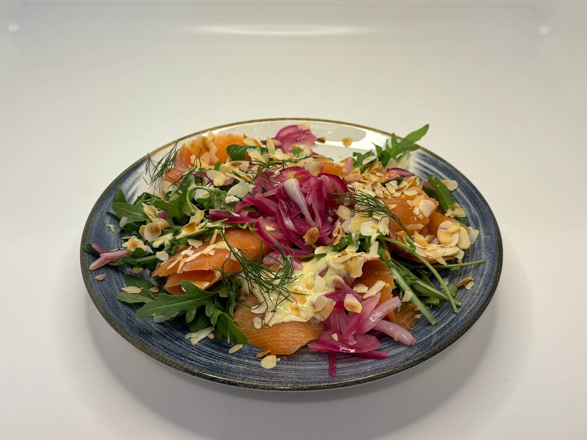Räucherlachs Carpaccio!